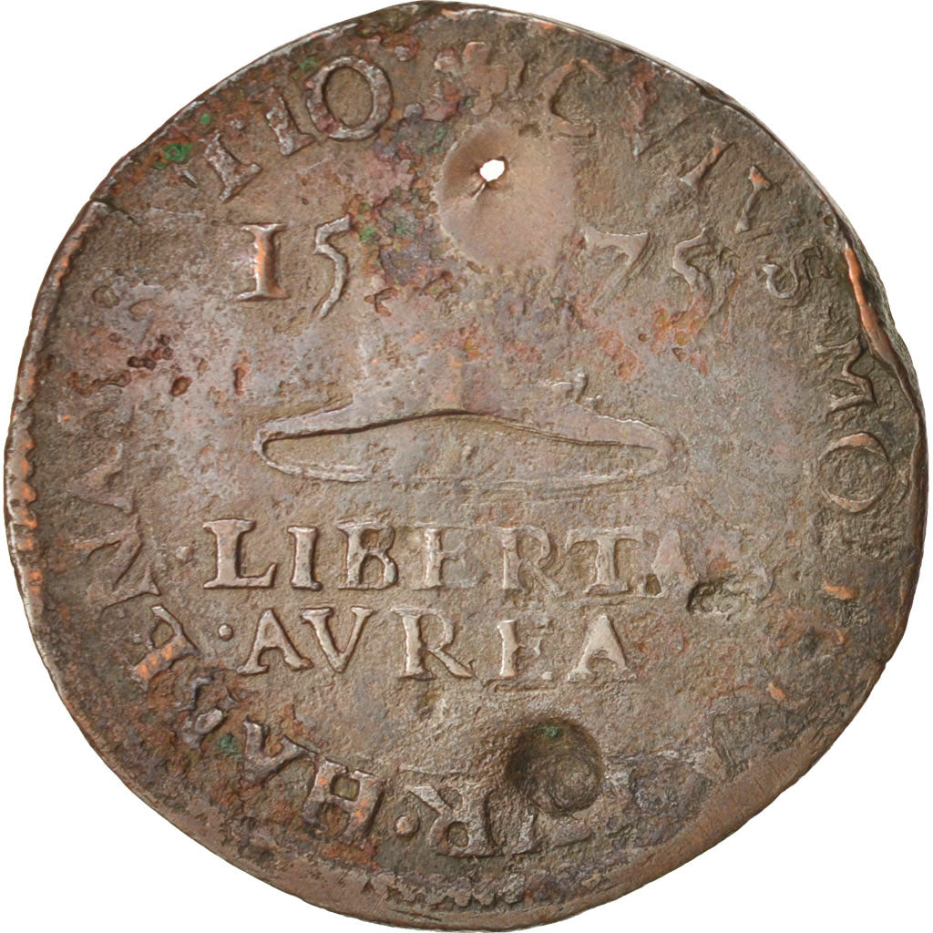 Netherlands, Token, Dutch Republic, Dordrecht, Reprise des hostilités, 1575