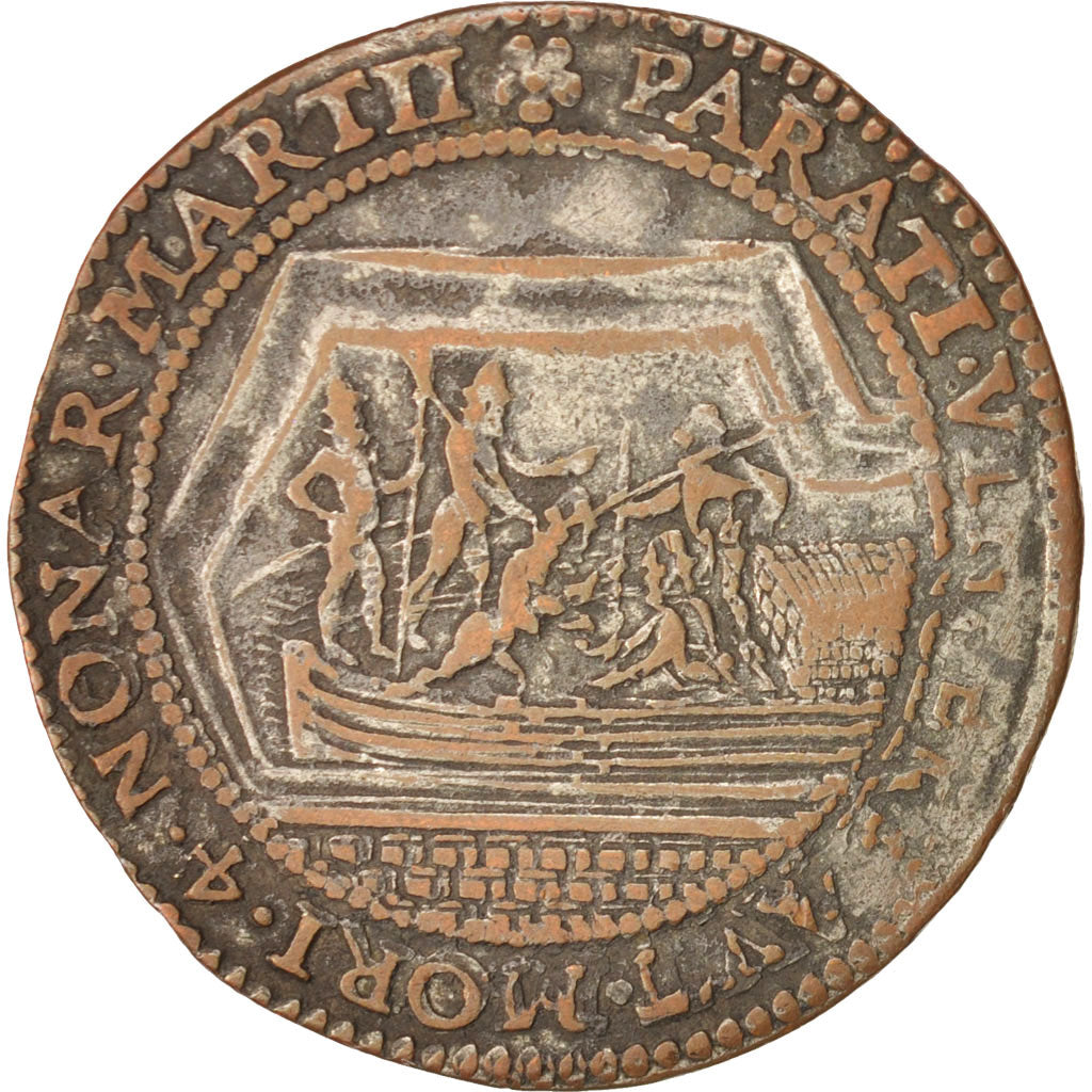 Netherlands, Token, Attaque de Breda par Maurice de Nassau, 1590, AU(50-53)