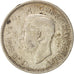 Münze, Großbritannien, George VI, 6 Pence, 1942, SS+, Silber, KM:852