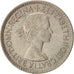 Coin, Great Britain, Elizabeth II, 6 Pence, 1953, AU(55-58), Copper-nickel