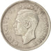 Großbritannien, George VI, 1/2 Crown, 1943, SS, Silber, KM:856