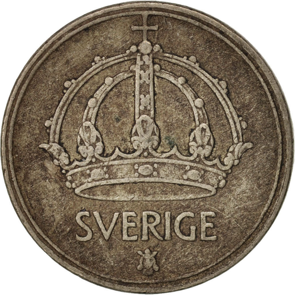 Sweden, Gustaf V, 10 Öre, 1944, EF(40-45), Silver, KM:813