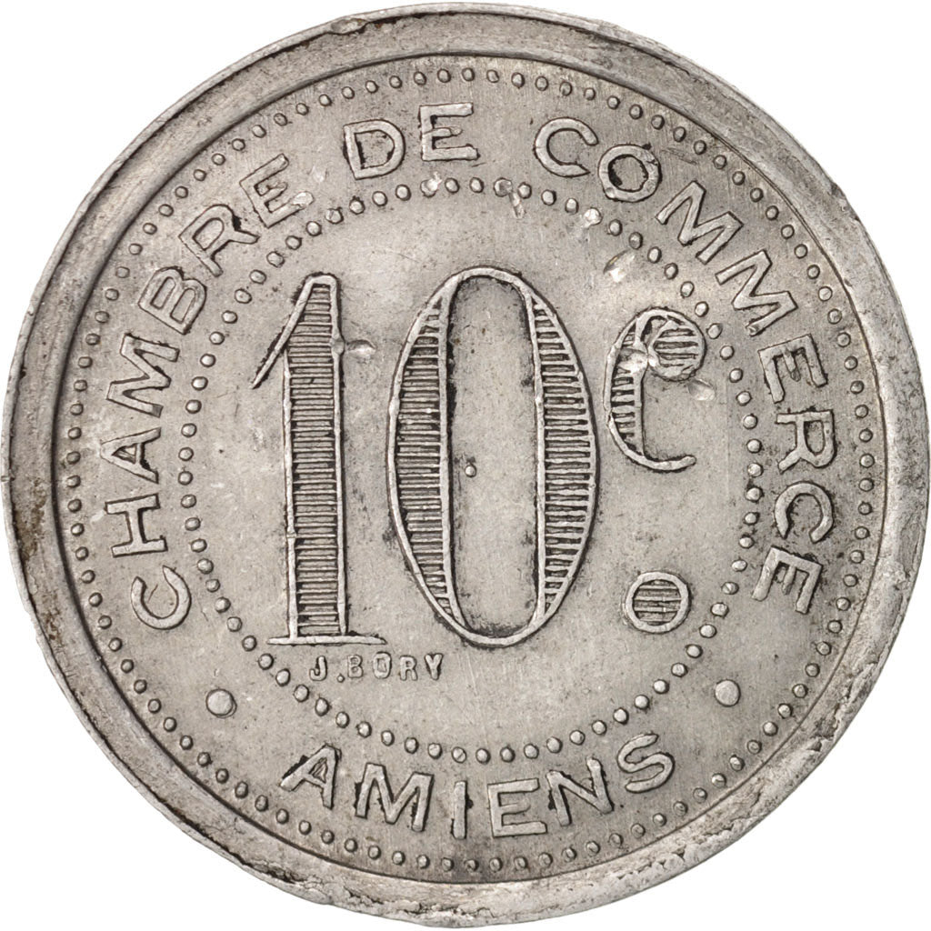 Moneda, Francia, 10 Centimes, 1920, EBC, Aluminio, Elie:10.1