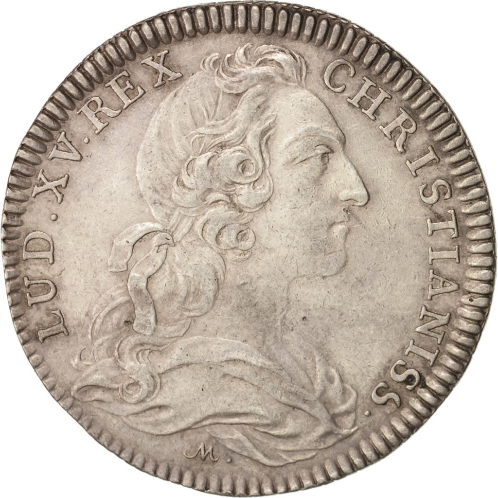 France, Jeton, Royal, Chambre aux Deniers, Louis XV, 1743, TTB, Argent