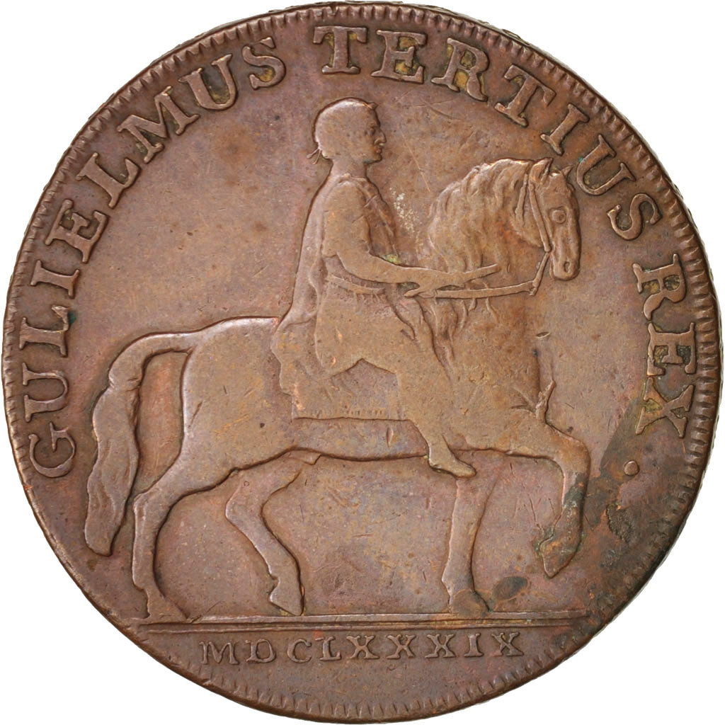 Grande-Bretagne, Jeton, Garton's Hull (Yorkshire) copper Conder halfpenny, 1791