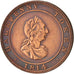 Canada, Token, Nova Scotia, Halifax halfpenny, 1814, AU(55-58), Copper, 28