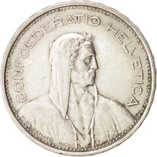 Switzerland, 5 Francs, 1966, Bern, AU(50-53), Silver, KM:40