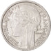 Munten, Frankrijk, Morlon, 2 Francs, 1948, Beaumont - Le Roger, PR+, Aluminium