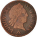 France, Louis XV, Sol à la vieille tête, Sol, 1770, Lille, VF(20-25), Copper