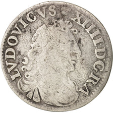 France, Louis XIV, 4 Sols dits « des Traitants », 4 Sols, 1676, Lyon