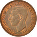 Great Britain, George VI, Penny, 1940, AU(50-53), Bronze, KM:845