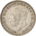 Moneda, Gran Bretaña, George V, 6 Pence, 1936, MBC, Plata, KM:832