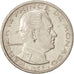 Monaco, Rainier III, 1/2 Franc, 1965, AU(50-53), Nickel, KM:145