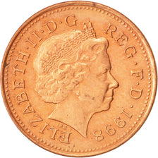 Coin, Great Britain, Elizabeth II, Penny, 1998, British Royal Mint, AU(50-53)