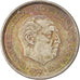Moneta, Spagna, Caudillo and regent, 5 Pesetas, 1957, SPL-, Rame-nichel, KM:786