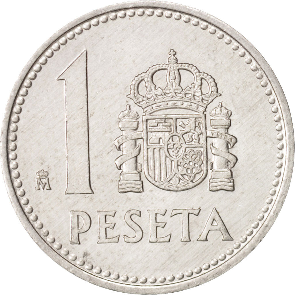 Moneda, España, Juan Carlos I, Peseta, 1983, EBC+, Aluminio, KM:821