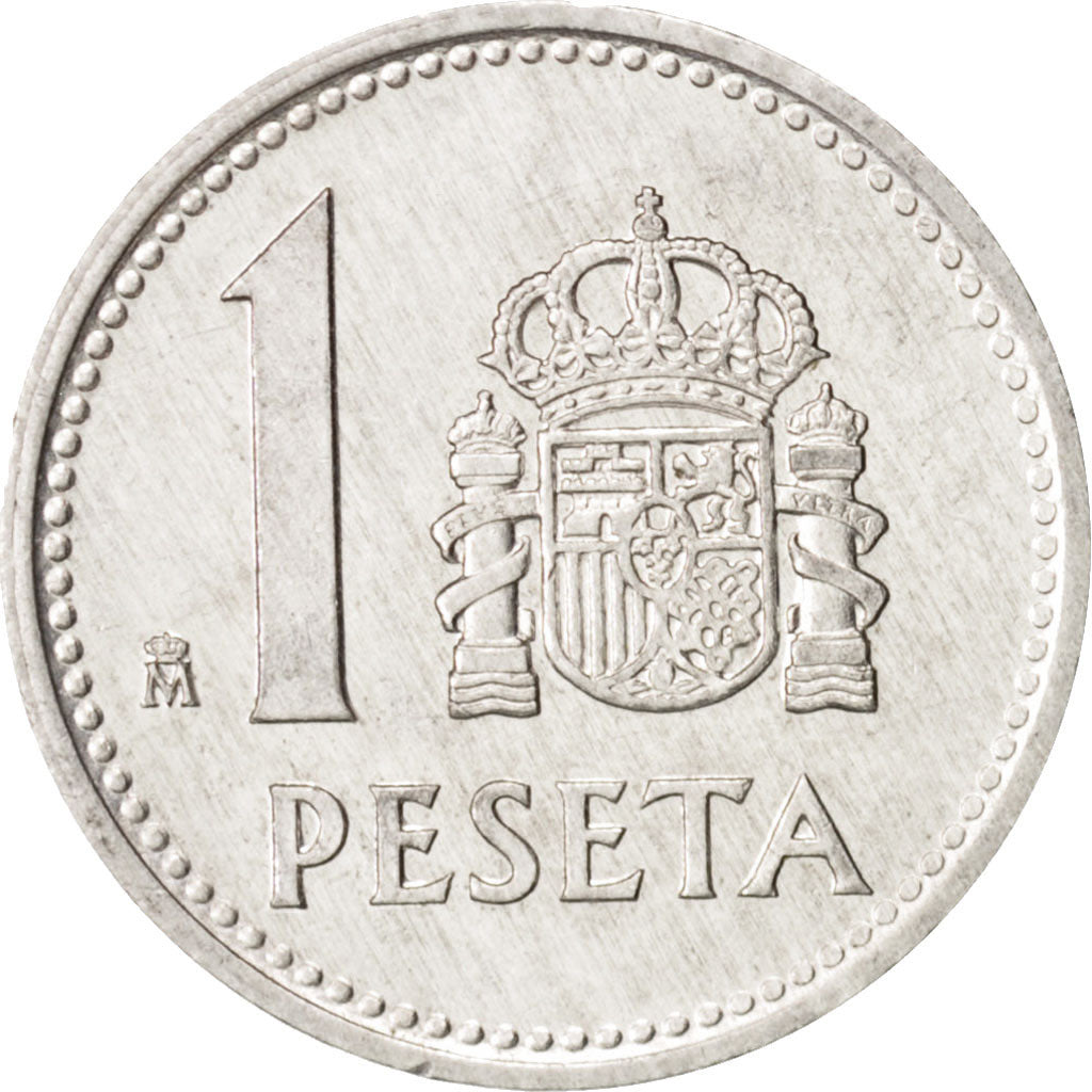 Moneda, España, Juan Carlos I, Peseta, 1989, EBC+, Aluminio, KM:821