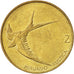 Moneta, Slovenia, 2 Tolarja, 2001, SPL-, Nichel-ottone, KM:5