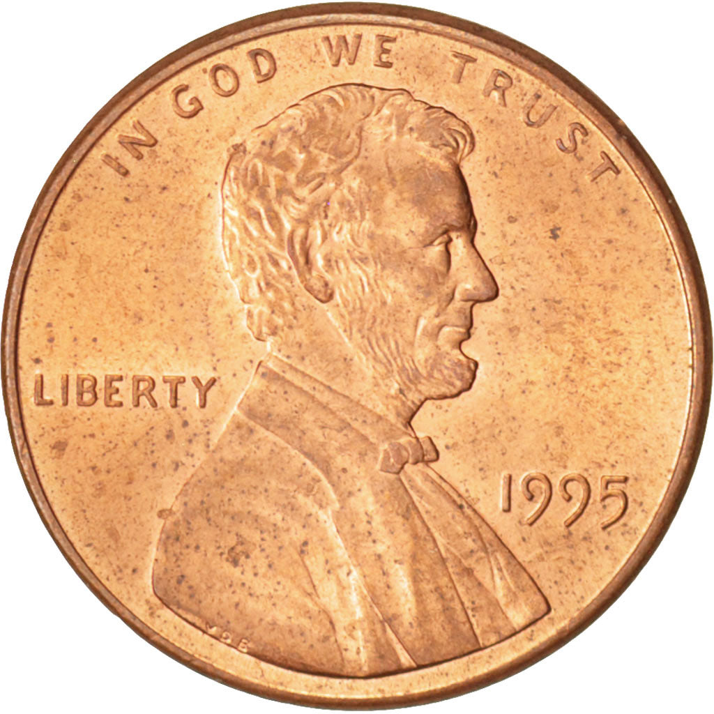 Moneta, Stati Uniti, Lincoln Cent, Cent, 1995, U.S. Mint, Philadelphia, SPL+