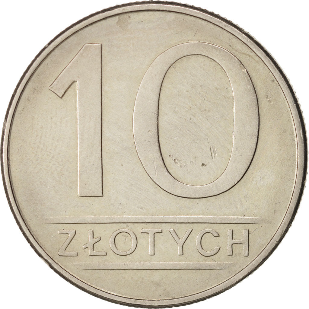 Moneta, Polonia, 10 Zlotych, 1985, Warsaw, SPL-, Rame-nichel, KM:152.1