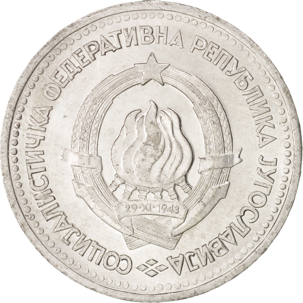 Moneta, Iugoslavia, 5 Dinara, 1963, SPL, Alluminio, KM:38