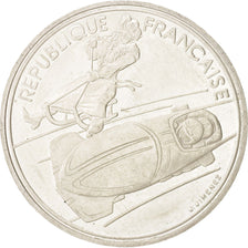 Coin, France, Bobsleigh, 100 Francs, AU(55-58), Silver