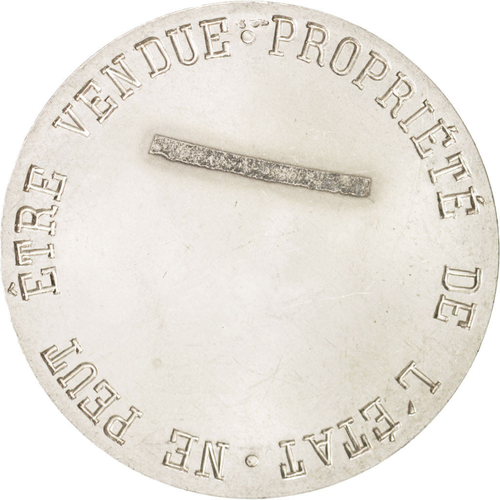 Coin, France, Bobsleigh, 100 Francs, AU(55-58), Silver