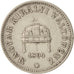 Moneta, Ungheria, Franz Joseph I, 20 Fillér, 1894, Kormoczbanya, BB, Nichel