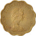 Münze, Hong Kong, Elizabeth II, 20 Cents, 1979, VZ, Nickel-brass, KM:36