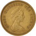 Moneta, Hong Kong, Elizabeth II, 50 Cents, 1978, VF(30-35), Mosiądz niklowy