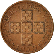 Monnaie, Portugal, Escudo, 1970, TTB, Bronze, KM:597