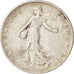 Coin, France, Semeuse, 50 Centimes, 1916, Paris, AU(50-53), Silver, KM:854