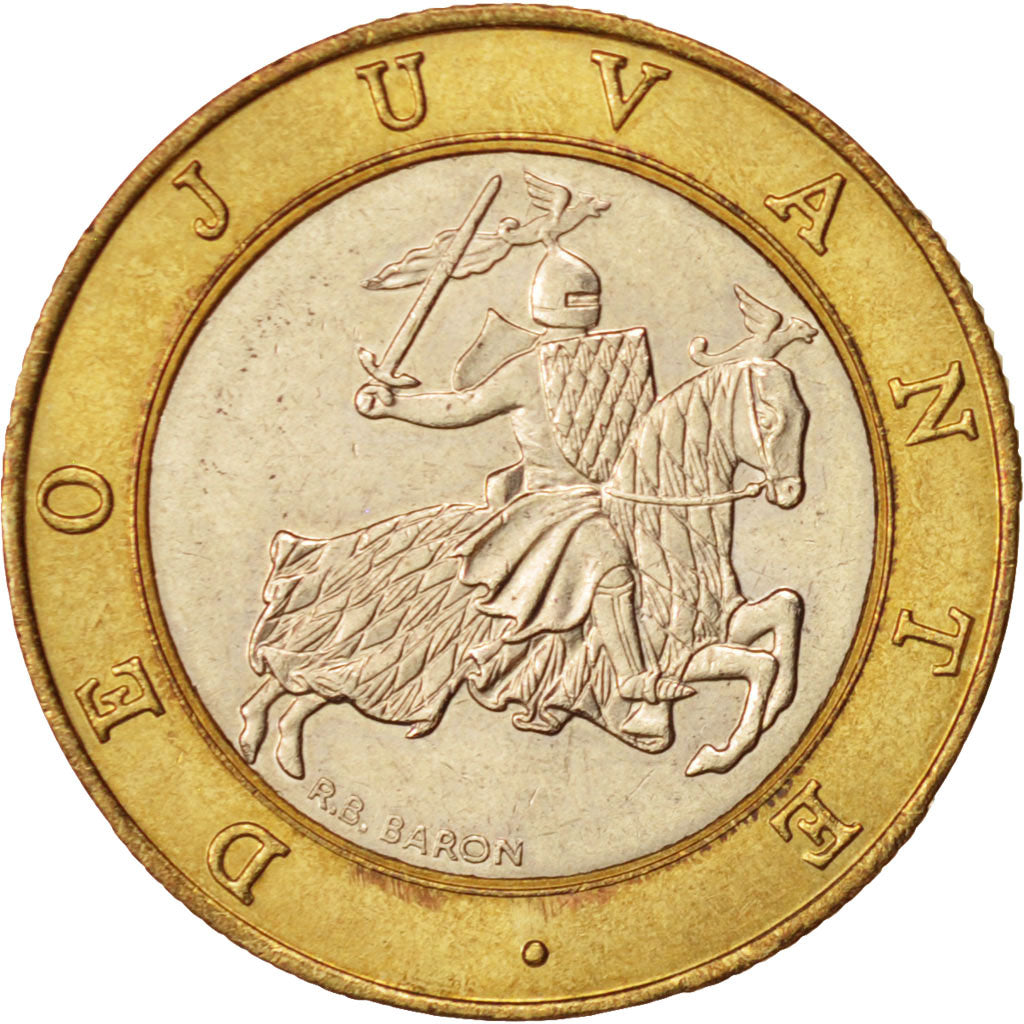Monaco, Rainier III, 10 Francs, 1994, MS(60-62), Bi-Metallic, KM:163