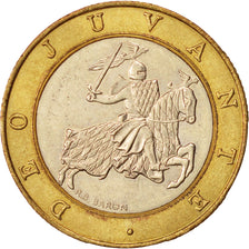 Mónaco, Rainier III, 10 Francs, 1994, EBC+, Bimetálico, KM:163