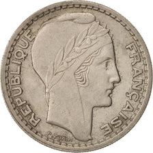 Francia, Turin, 10 Francs, 1947, Paris, MBC+, Cobre - níquel, KM:908.1
