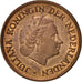 Netherlands, Juliana, 5 Cents, 1966, AU(55-58), Bronze, KM:181