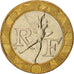 Munten, Frankrijk, Génie, 10 Francs, 1988, Paris, PR, Bi-Metallic, KM:964.1