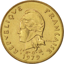 Coin, French Polynesia, Semeuse, Franc, 1979, Paris, AU(50-53), Aluminum, KM:11