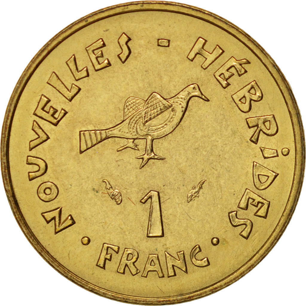 Coin, French Polynesia, Semeuse, Franc, 1979, Paris, AU(50-53), Aluminum, KM:11