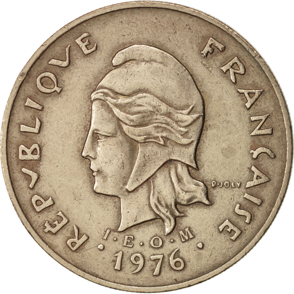 Coin, French Polynesia, Semeuse, 100 Francs, 1979, Paris, AU(50-53)