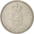 Coin, Denmark, Margrethe II, Krone, 1977, Copenhagen, EF(40-45), Copper-nickel