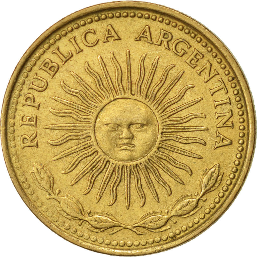 Coin, Argentina, 10 Pesos, 1978, AU(55-58), Aluminum-Bronze, KM:72