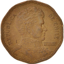 Monnaie, Chile, 50 Pesos, 1981, TTB, Aluminum-Bronze, KM:219.1