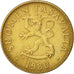 Munten, Finland, 50 Penniä, 1980, ZF, Aluminum-Bronze, KM:48