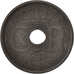 Moneta, Danimarca, Christian X, 25 Öre, 1944, Copenhagen, BB, Zinco, KM:823.2a