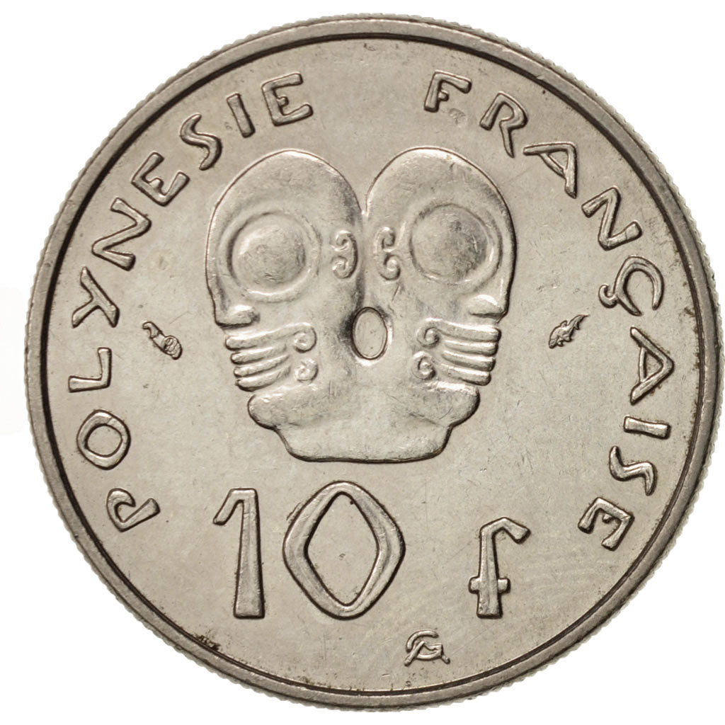 Moneta, Polinesia francese, 10 Francs, 1979, Paris, BB+, Nichel, KM:8