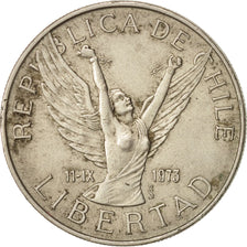 Chile, 5 Pesos, 1977, EF(40-45), Copper-nickel, KM:209