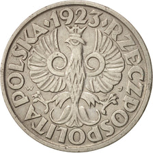 Coin, Poland, 20 Groszy, 1923, AU(50-53), Nickel, KM:12