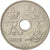 Coin, Denmark, Frederik IX, 25 Öre, 1972, Copenhagen, AU(50-53), Copper-nickel