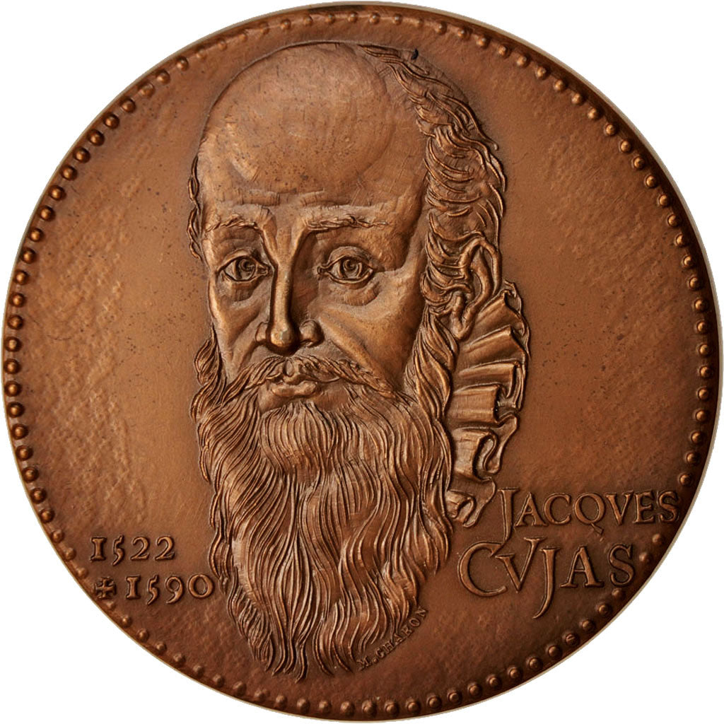 France, Medal, Notariat Français, Caisse des Dépôts, Jacques Cujas, French